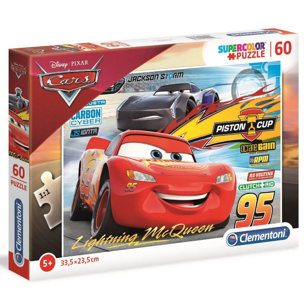 CARS 3 - PUZZLE SUPERCOLOR 60 PIECES