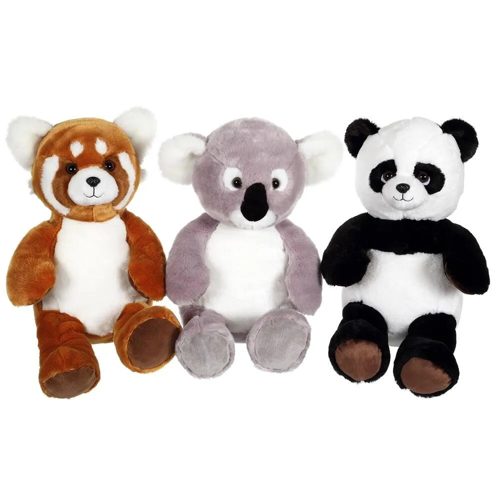 PELUCHE GREEN FOREST ANIMALS 32 CM