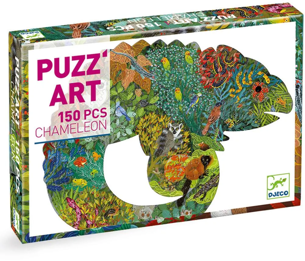 PUZZLE 150 PIECES -CHAMELEON
