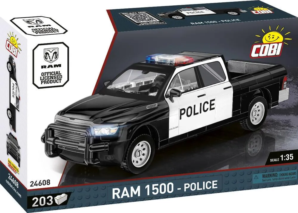 VOITURE RAM 1500 POLICE 1:35
