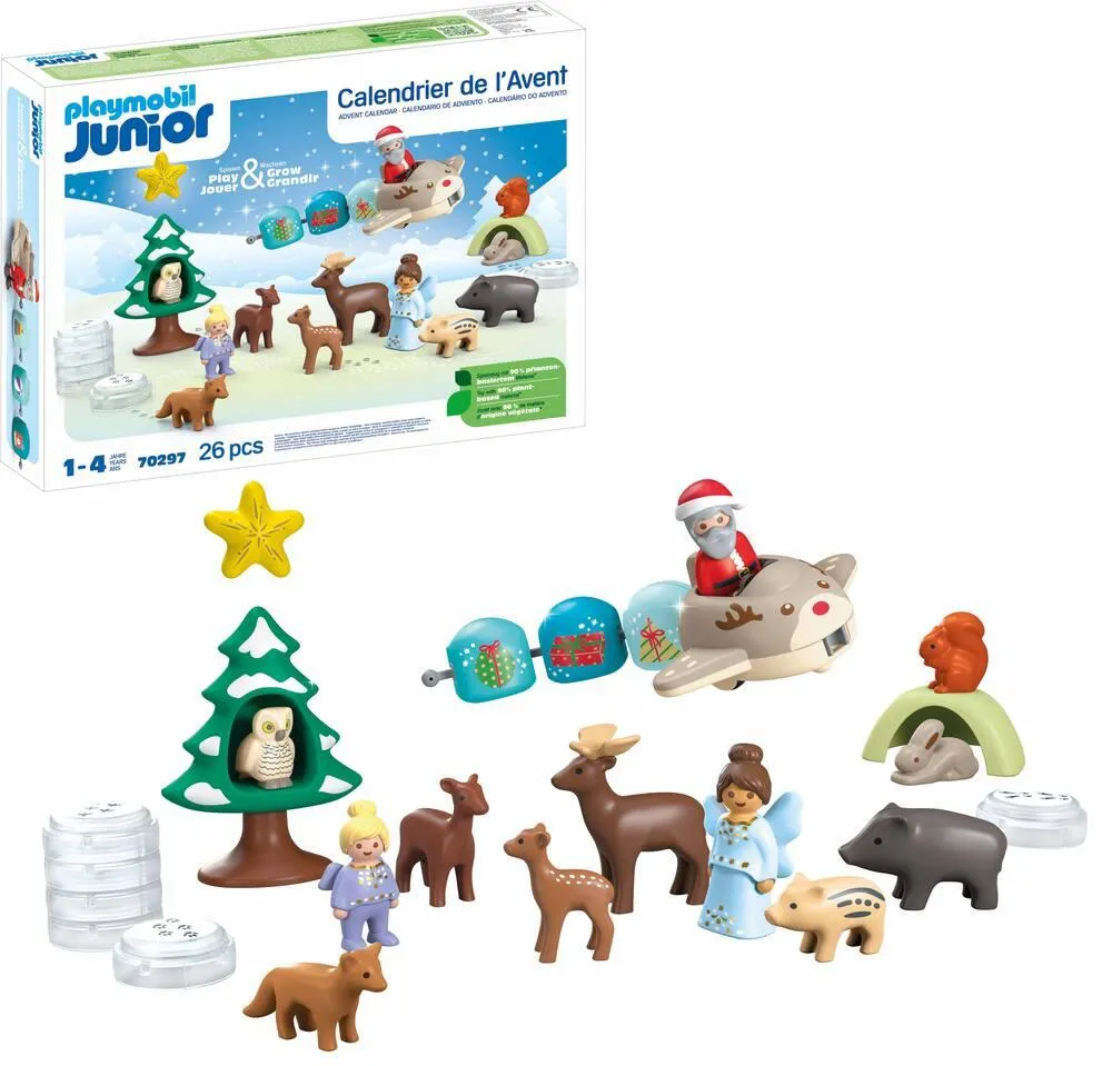CALENDRIER DE L'AVANT PLAYMOBIL JUNIOR- 70297