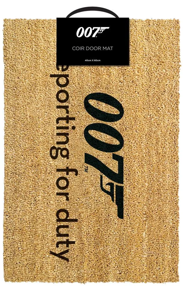 JAMES BOND 007 - PAILLASSON REPORTING FOR DUTY