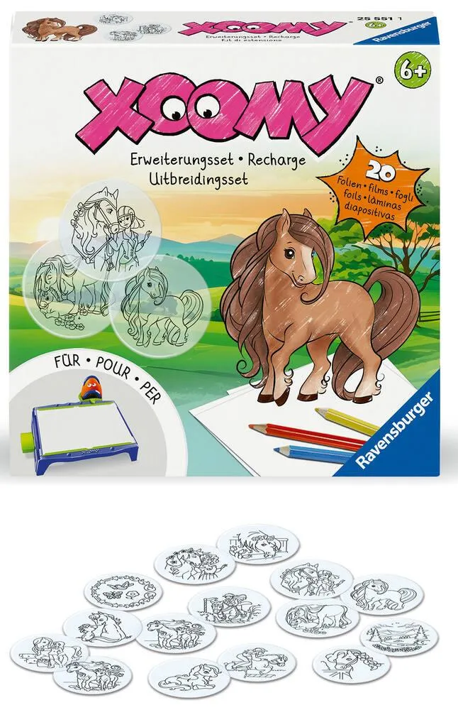 XOOMY® RECHARGE CHEVAUX