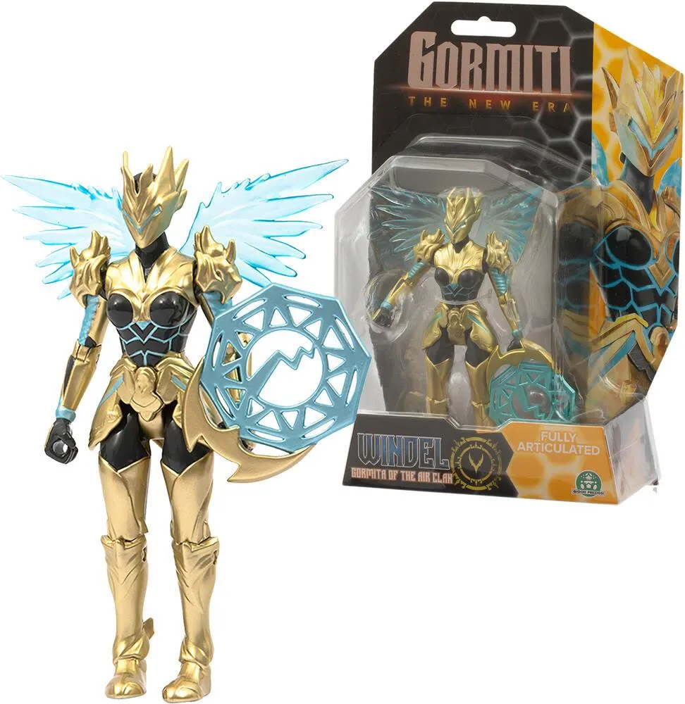 GORMITI - FIGURINE ARTICULEE DE 15 CM GORMITI AVEC ARME - AI