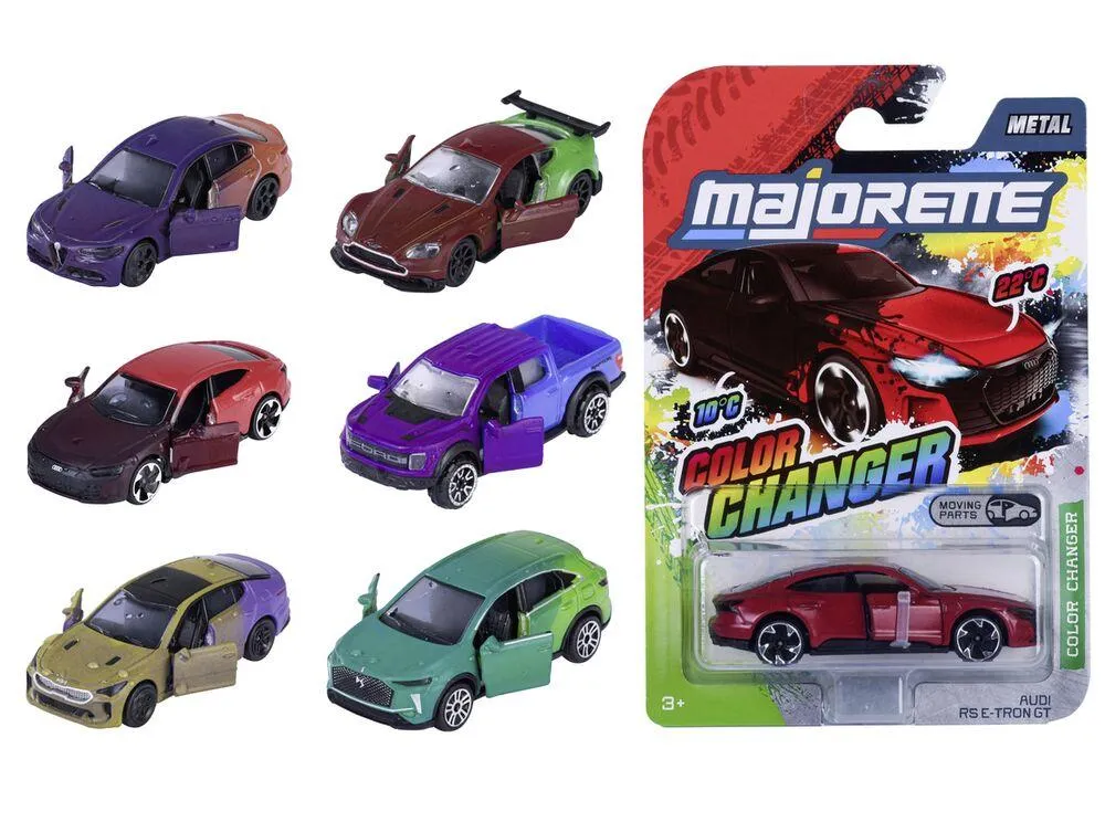 MAJORETTE COLOR CHANGE