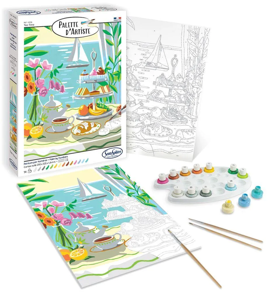 PALETTE D'ARTISTE TEA TIME