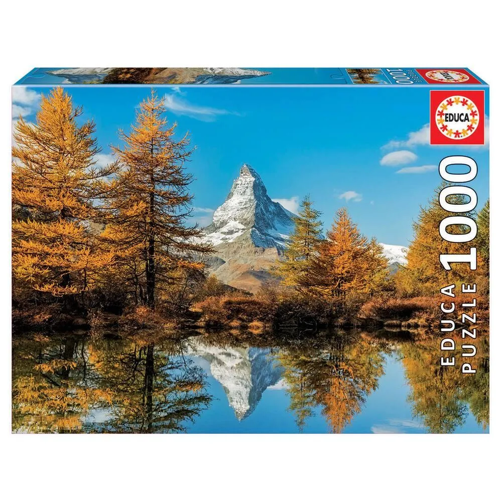 PUZZLE 1000 PIECES MONT CERVIN EN AUTOMNE