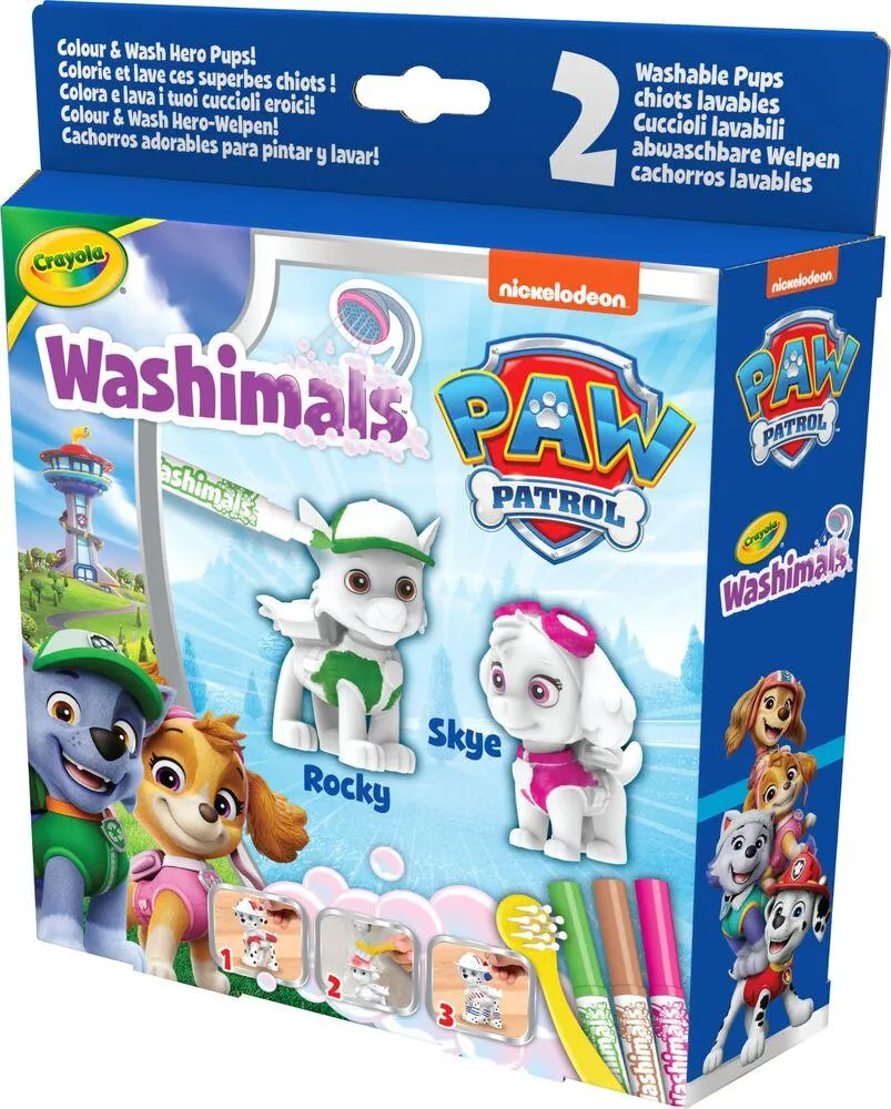 WASHIMALS 2 ANIMAUX PAT'PATROUILLE-MODELE 2