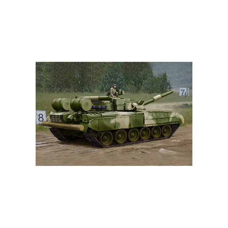 T-80UD CCP russe, première version. TRUMPETER 09581
