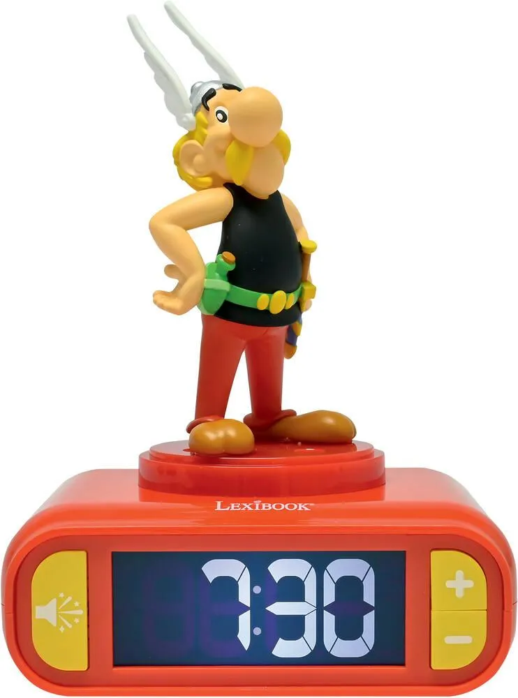 ASTERIX - REVEIL VEILLEUSE AVEC EFFETS SONORES ET LUMINEUX