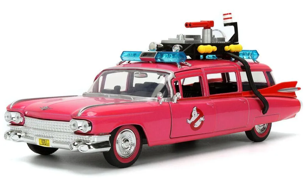 1/24 CADILLAC GHOSTBUSTERS ECTO-1 PINK PINK SLIPS