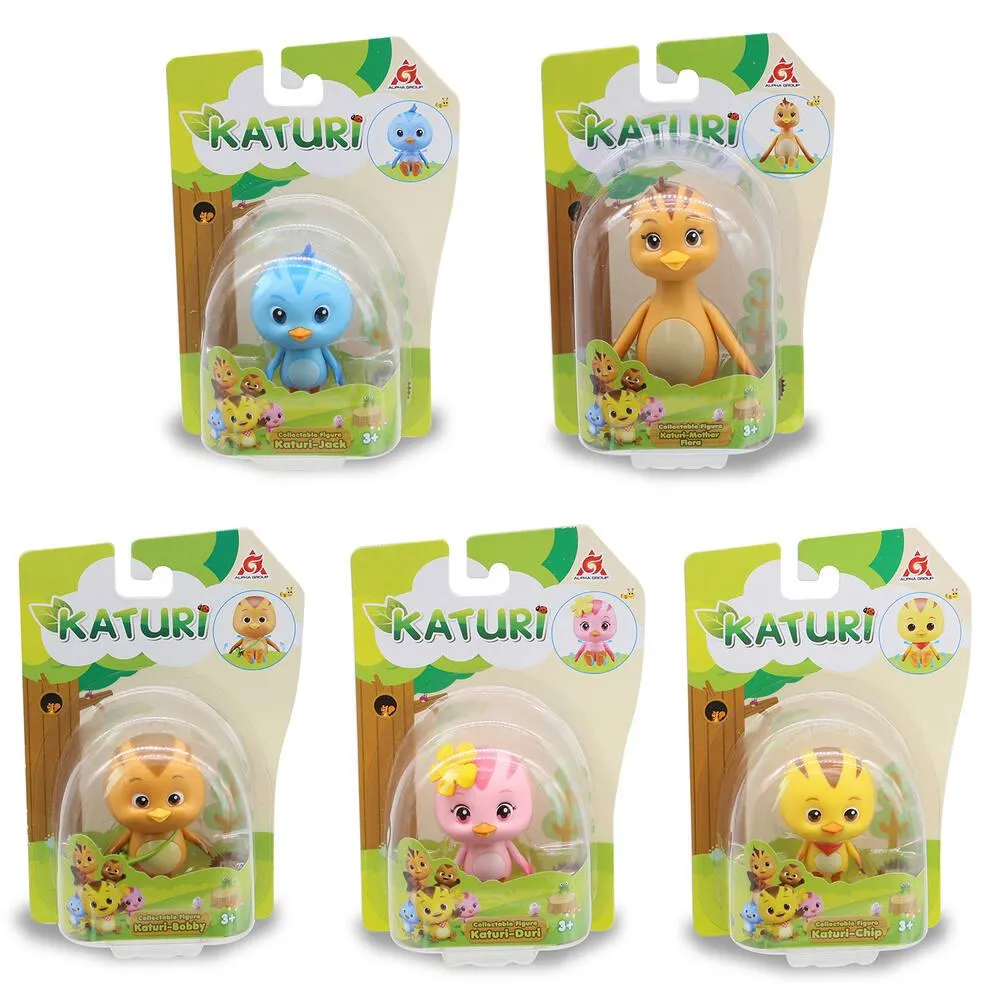 KATURI - FIGURINE 6 CM AVEC AILES ARTICULEES