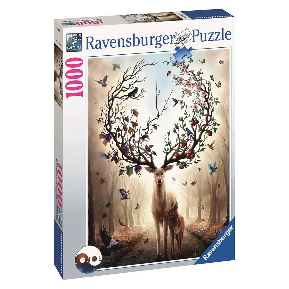PUZZLE 1000 PIECES - CERF FANTASTIQUE