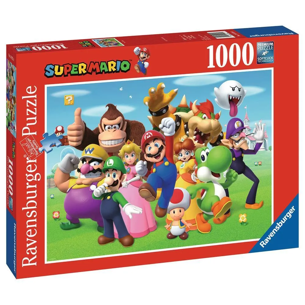 PUZZLE 1000 PIECES - SUPER MARIO