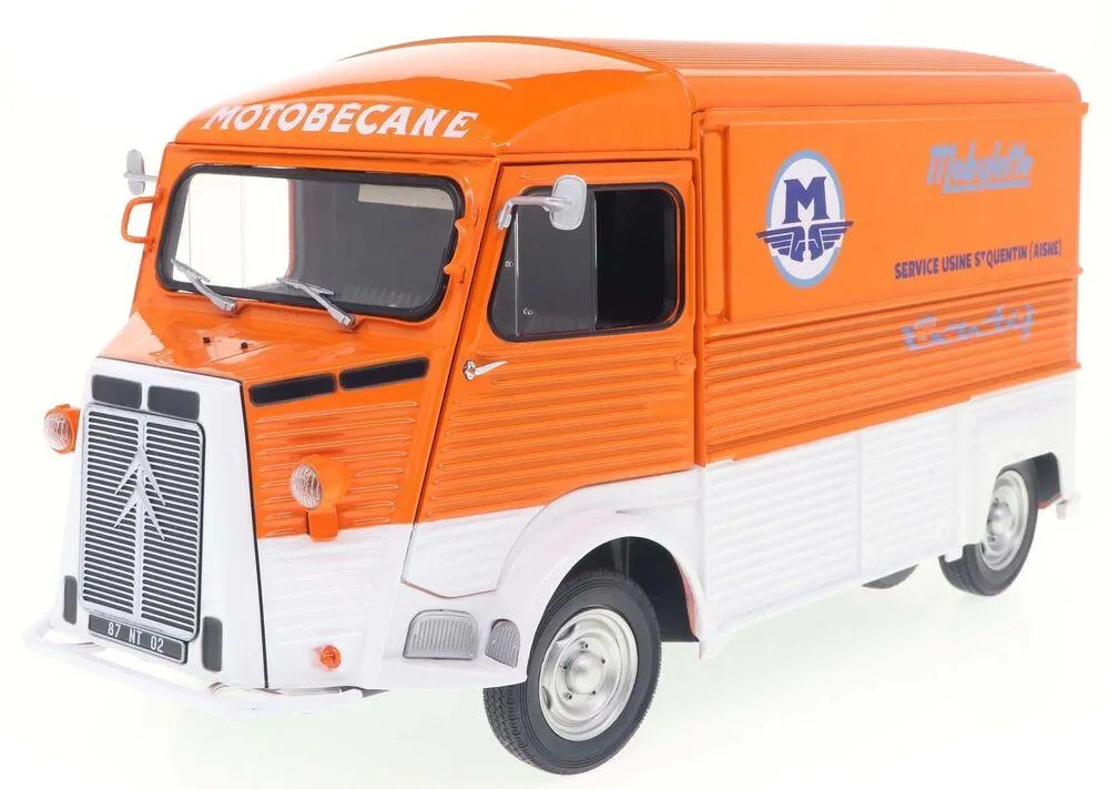 1/18 CITROEN TYPE HY MOTOBECANE ORANGE 1969