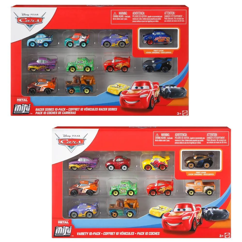 COFFRET 10 VEHICULES CARS