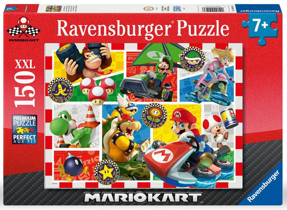 MARIO KART - PUZZLE 150 PIECES XXL LA COURSE DE MARIO KART