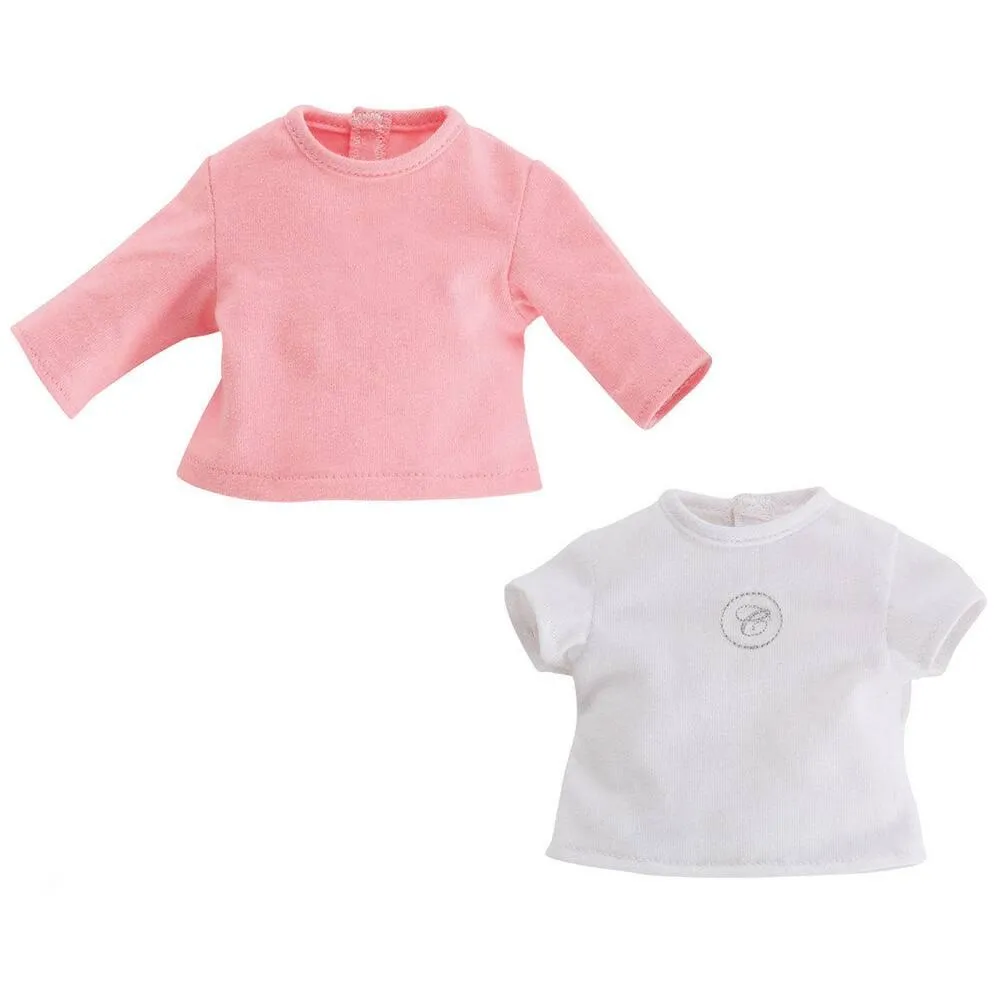 2 T-SHIRTS POUR POUPEE - COROLLE MA COROLLE