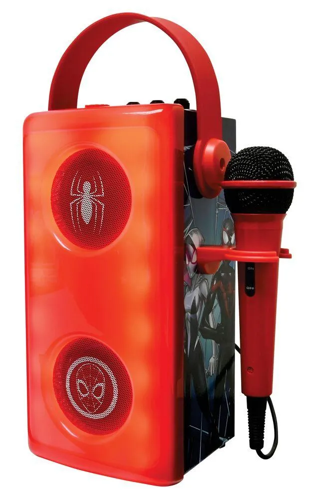 ENCEINTE BLUETOOTH® LUMINEUSE AVEC MICRO SPIDER-MAN