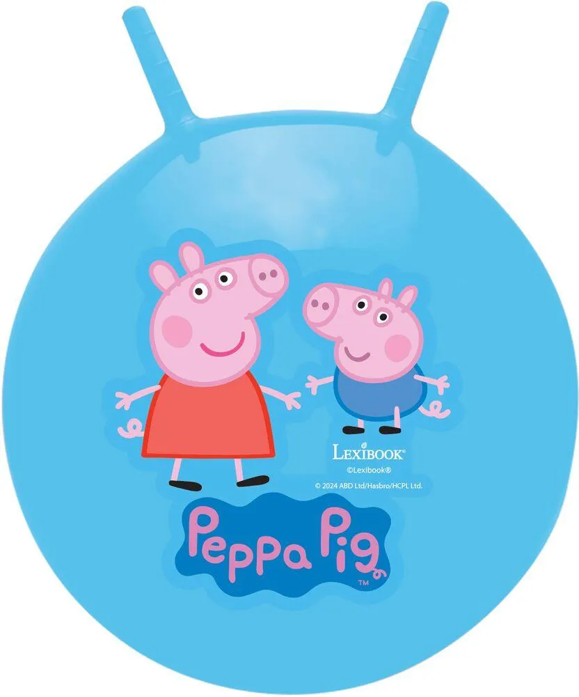 BALLE SAUTEUSE GONFLABLE PEPPA PIG 45CM