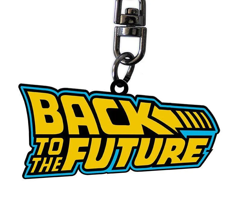 RETOUR VERS LE FUTUR - PORTE-CLES LOGO