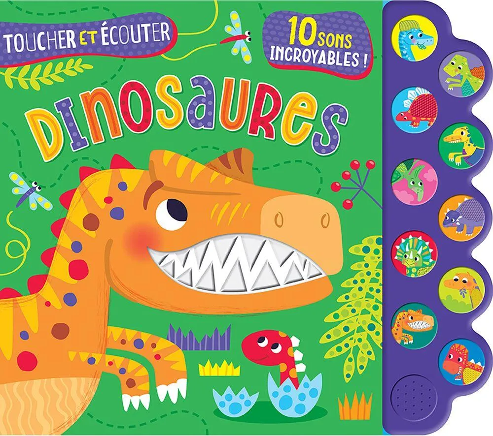 TOUCHER ET ECOUTER - DINOSAURES