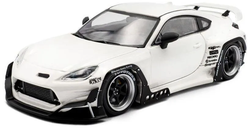 1/43 PANDEM TOYOTA GR86 WHITE 2022