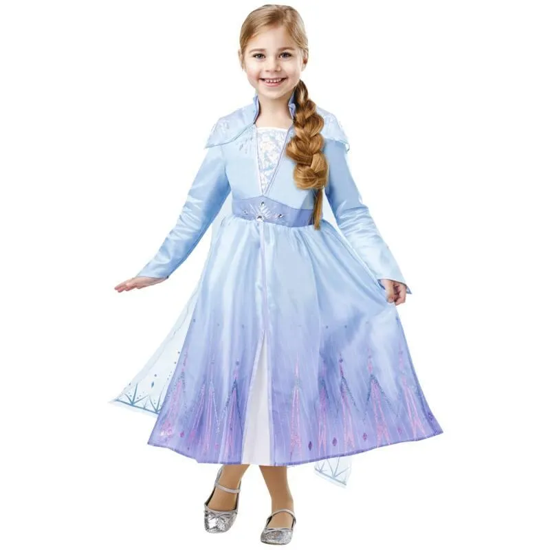 PANOPLIE DÉGUISEMENT LUXE ELSA - TAILLE S 3-4 ANS