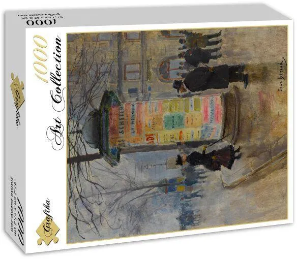 JEAN BERAUD : LA COLONNE MORRIS, 1885