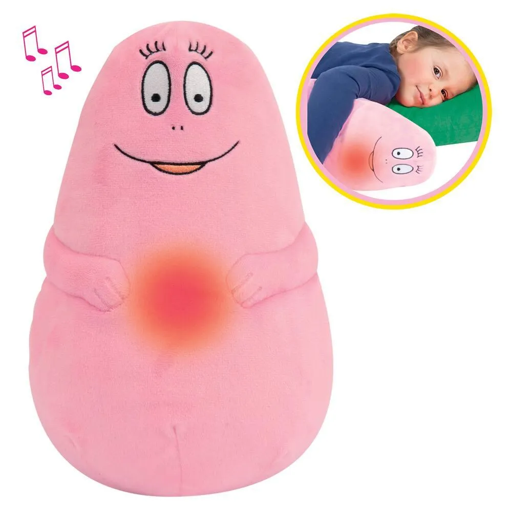 PELUCHE BARBAPAPA BERCEUSE ET LUMINEUSE 25 CM