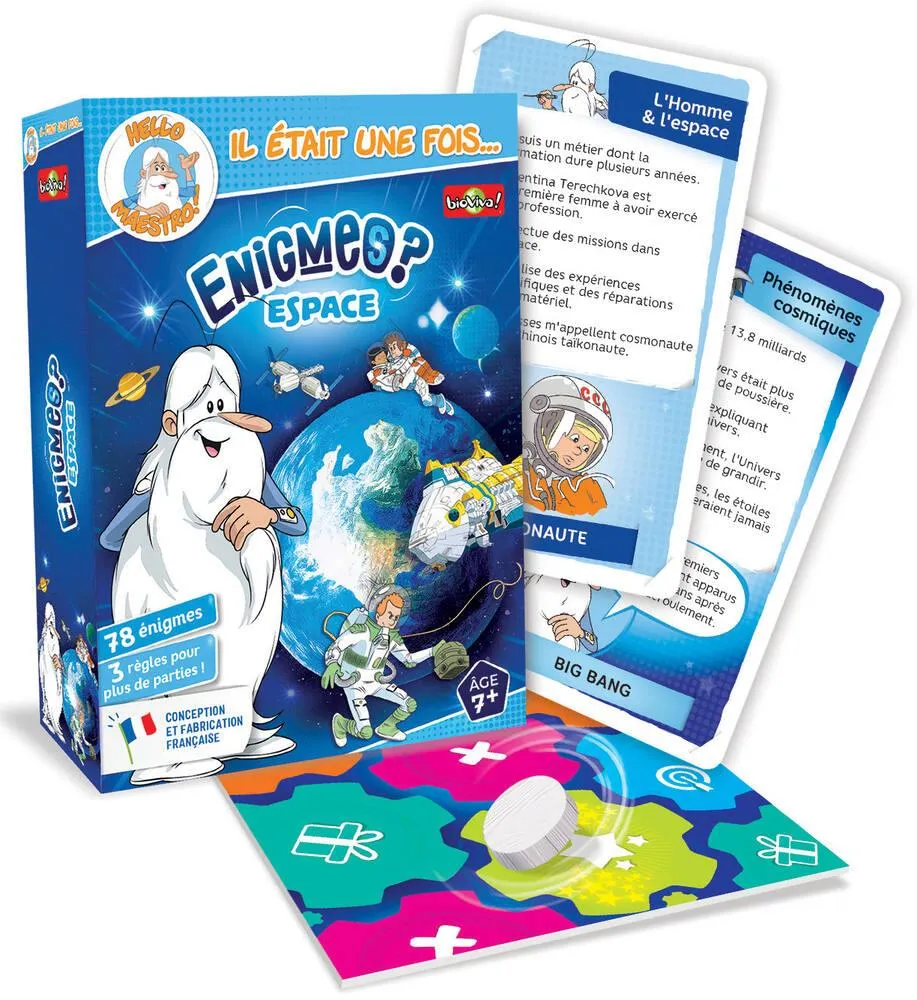 ENIGMES - IL ETAIT UNE FOIS L'HOMME ESPACE