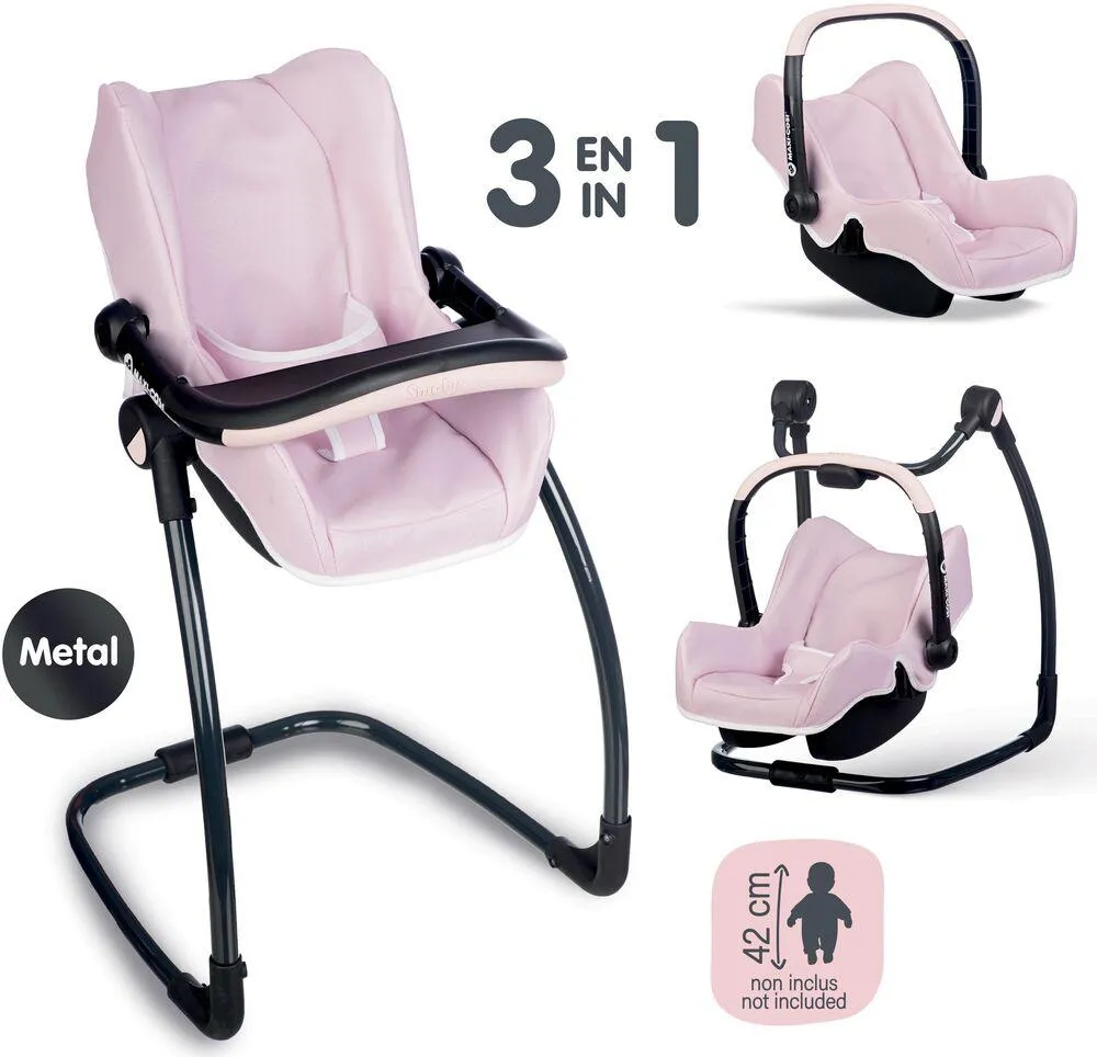 MAXI-COSI SIEGE + CHAISE HAUTE ROSE