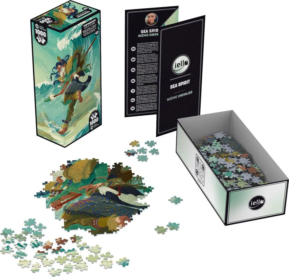 IELLO - PUZZLE PHOSPHO - 1000P : SEA SPIRIT