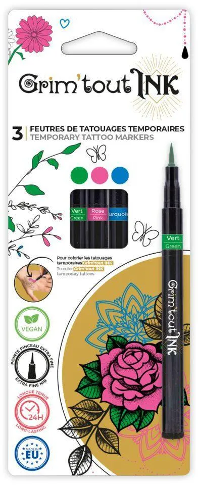 GRIMTOUT INK SET DE 3 COULEURS