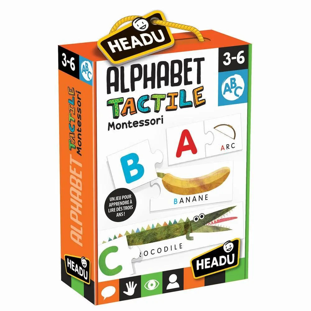 MONTESSORI - ALPHABET TACTILE