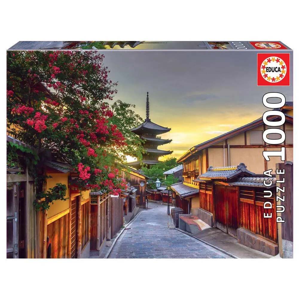 PUZZLE 1000 PIECES PAGODE YASAKA, KYOTO, JAPON