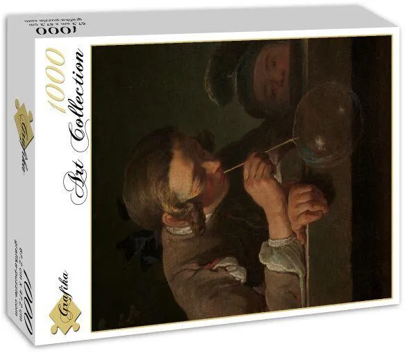 JEAN SIMEON CHARDIN : LES BULLES DE SAVON, 1739