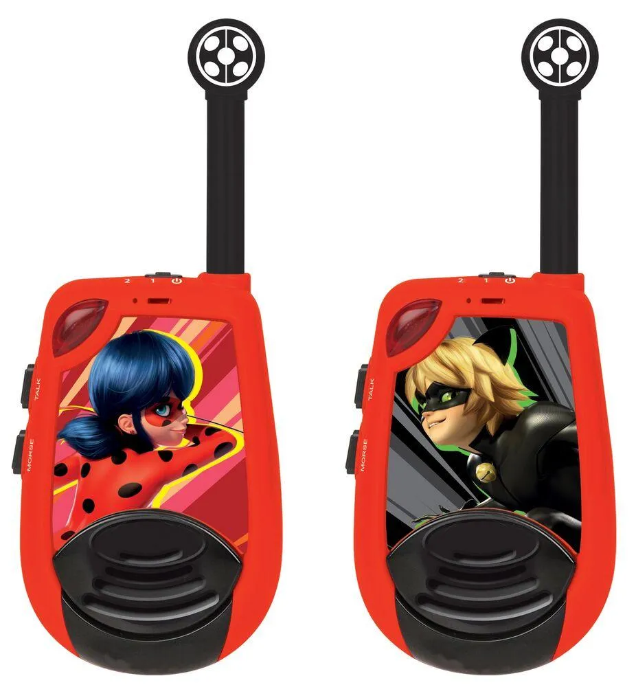 TALKIE-WALKIES DIGITAUX MIRACULOUS PORTEE 4KM FONCTION MORSE