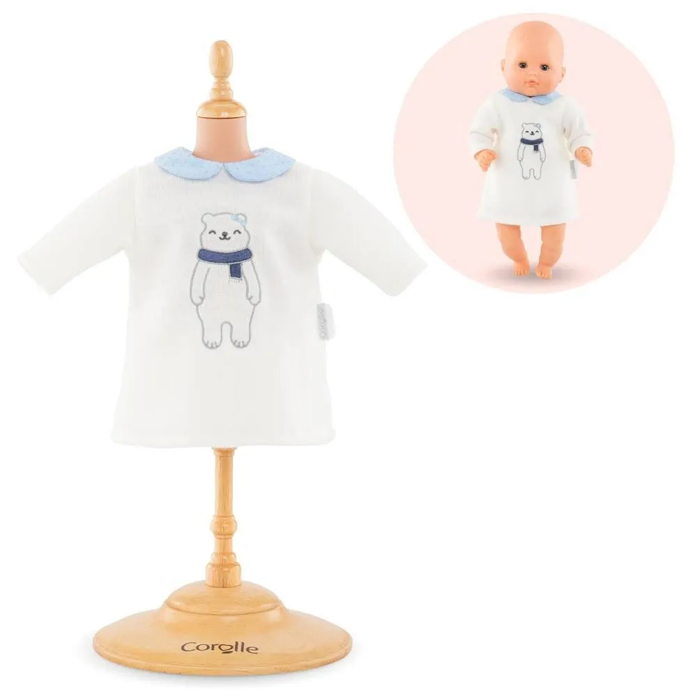 ROBE HIVER POLAIRE POUR POUPON 30 CM - COROLLE VETEMENTS