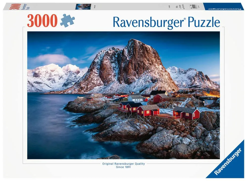 PUZZLE 3000 PIECES  HAMNOY, ILES LOFOTEN