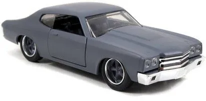 Solido Fast & Furious 1970 Chevy Chevele Ss Free Rolling Primer Grey - Véhicules De Collection