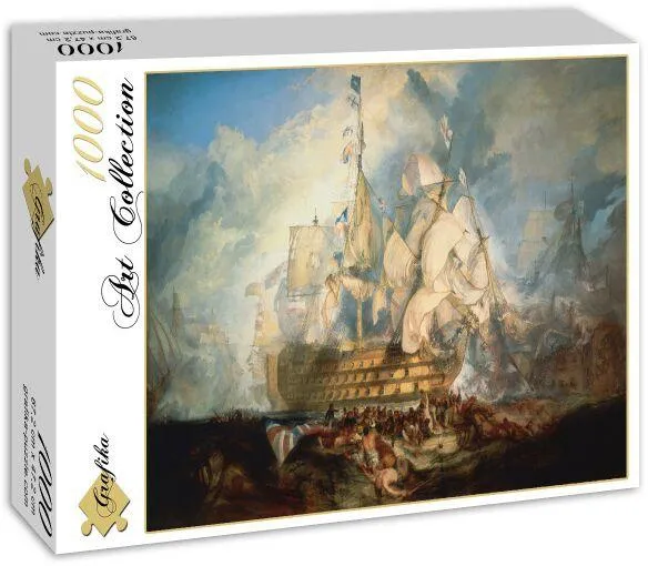 J. M. W. TURNER : LA BATAILLE DE TRAFALGAR, 1822