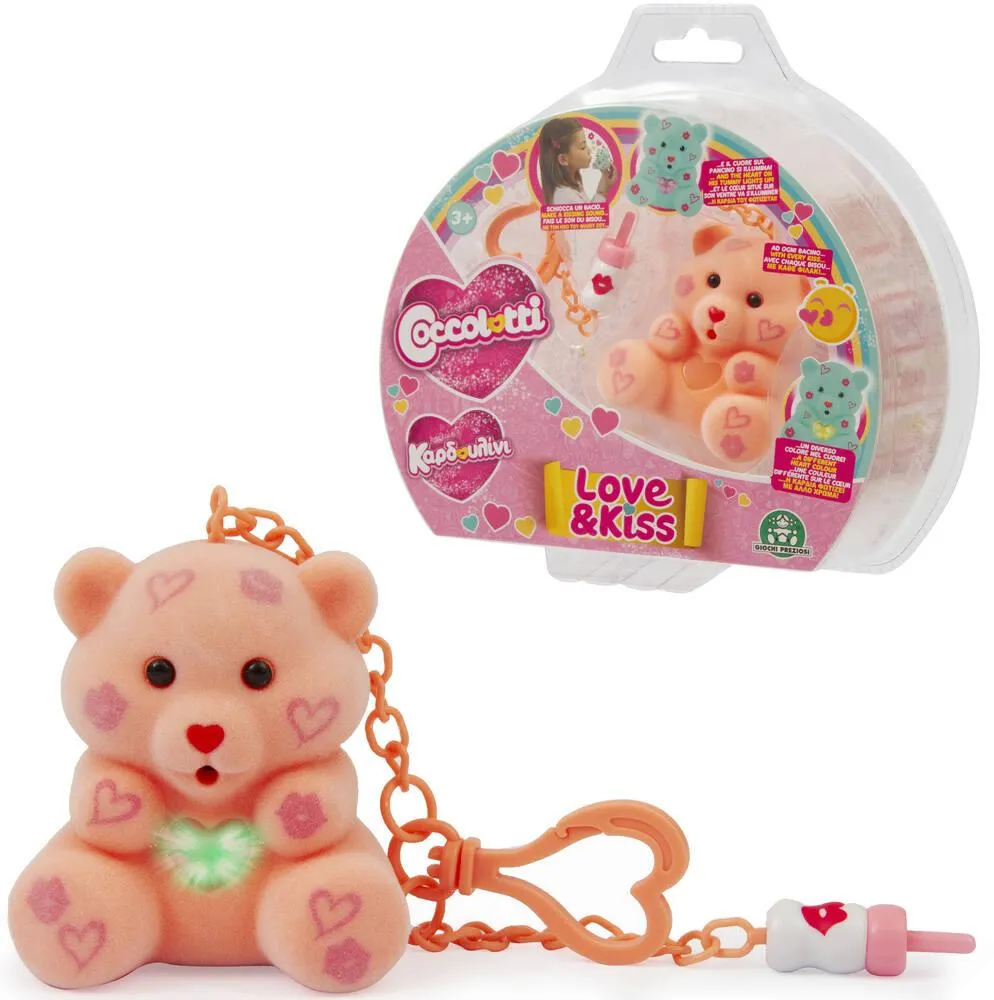 COCCOLOTTI - OURSON INTERACTIF LOVE ET KISS - ORANGE