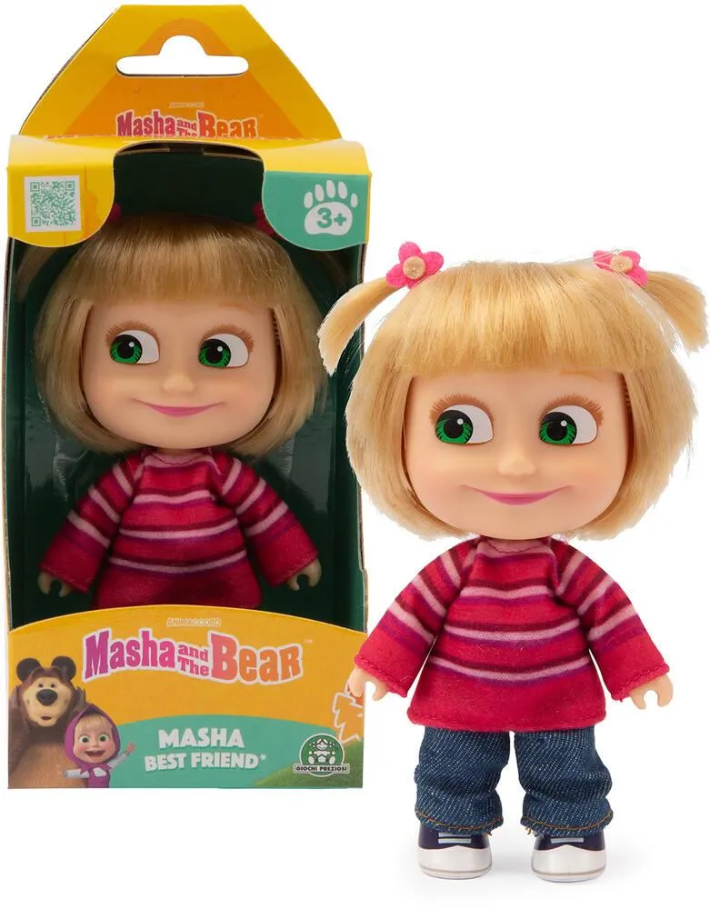 MASHA ET MICHKA - POUPEE 12 CM TENUE SWEAT