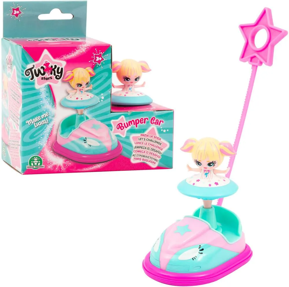 TWIKY STARS - COFFRET DANSEUSE DE 6 CM + VEHICULE - BLONDE