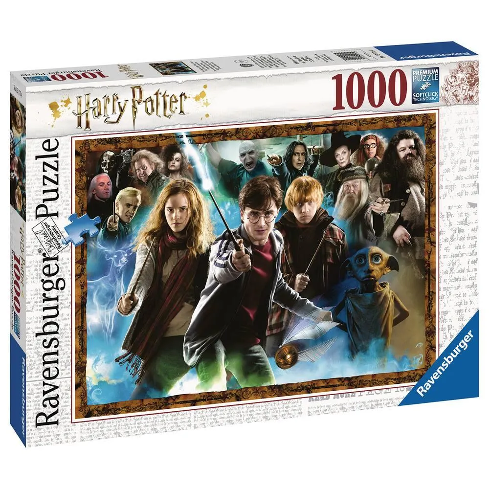 PUZZLE 1000 PIECES HARRY POTTER ET LES SORCIERS