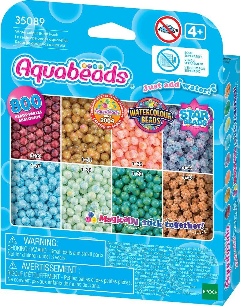 AQUABEADS -  LA RECHARGE PERLES AQUARELLES