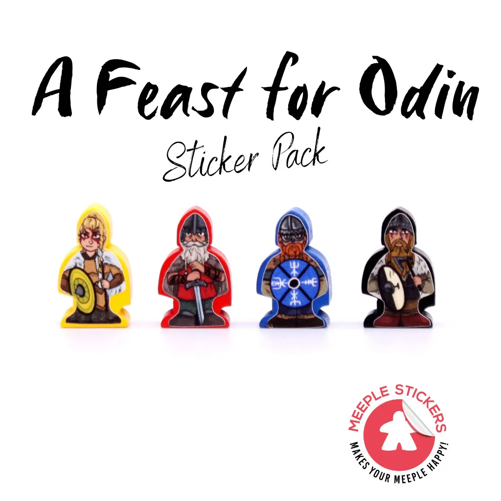 À la Gloire d'Odin - Set d'autocollants