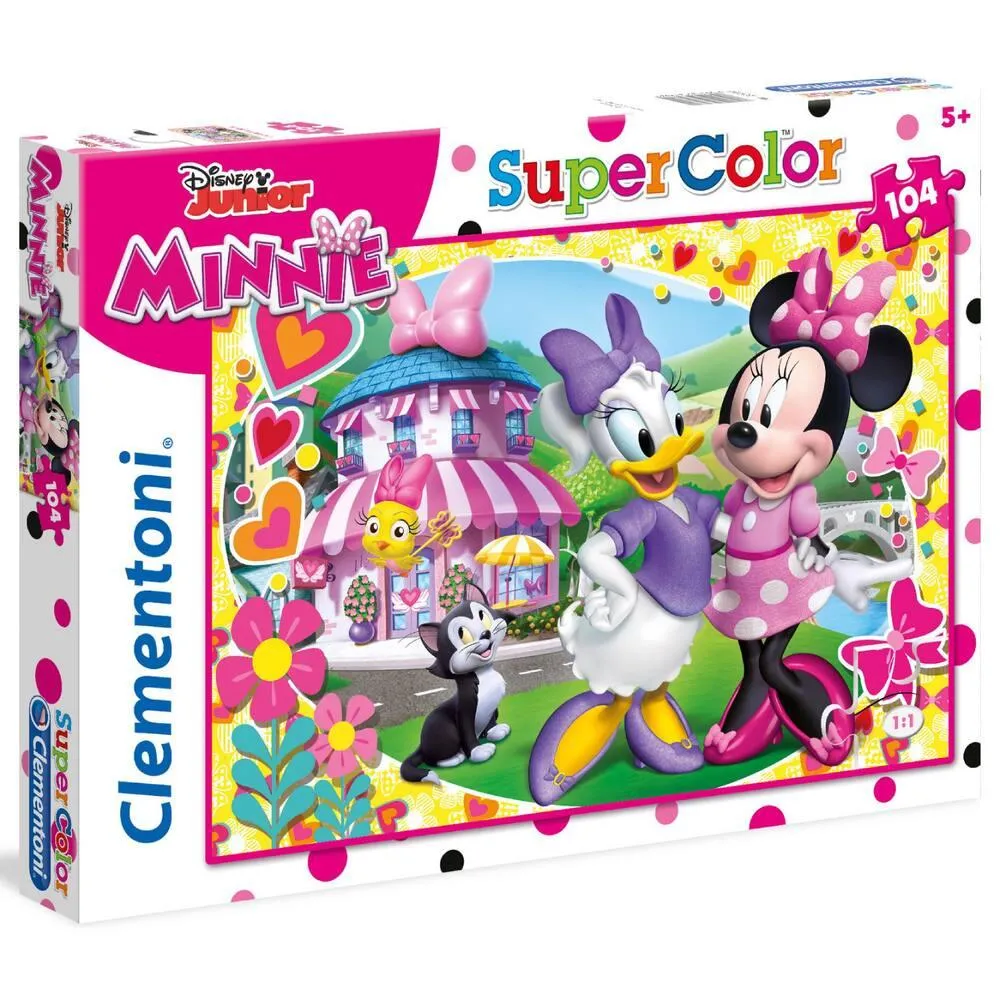 DISNEY JUNIOR MINNIE - PUZZLE SUPERCOLOR 104 PIECES