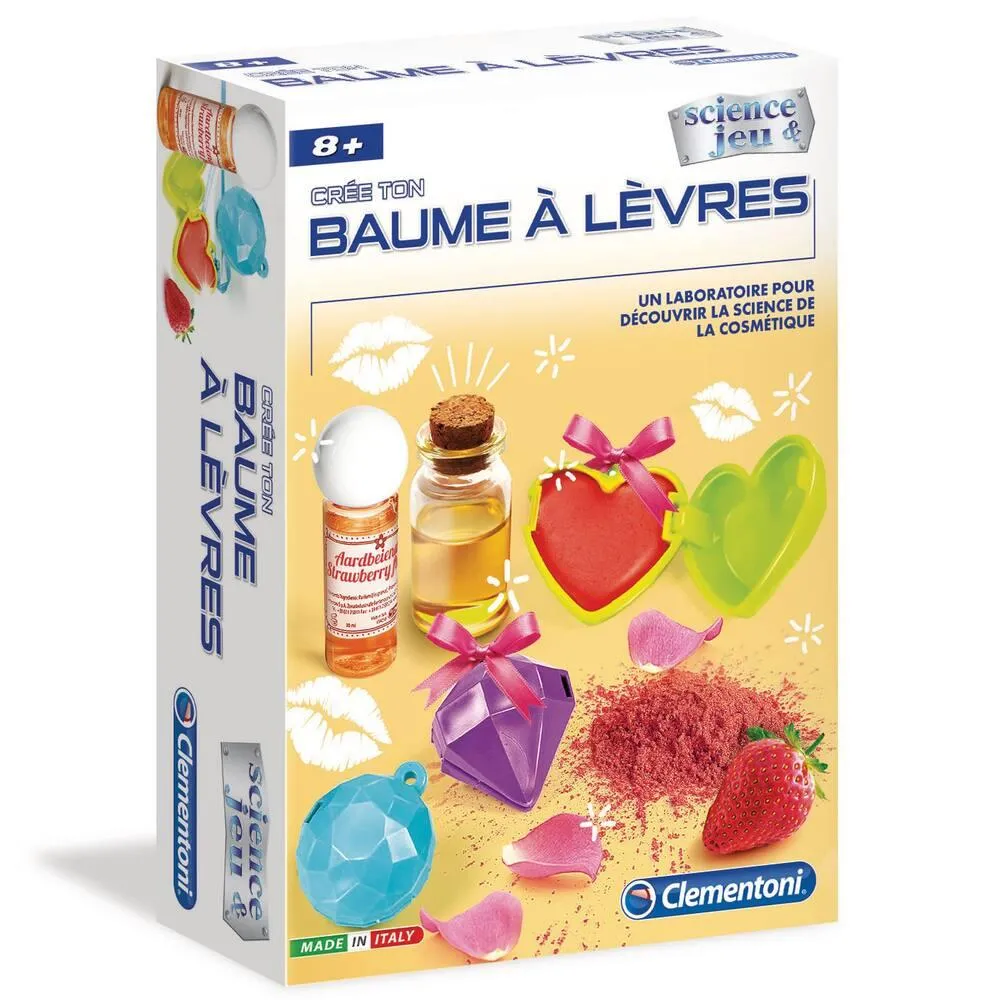 SCIENCE ET JEU - CREE TON BAUME A LEVRES